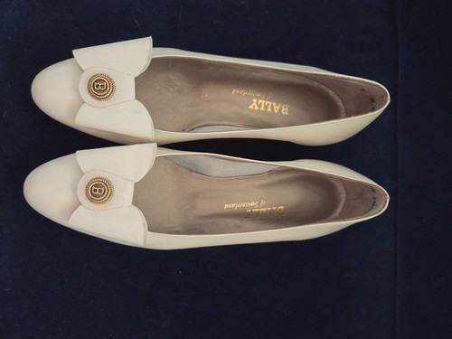 Bally decolte pelle avorio - bally,